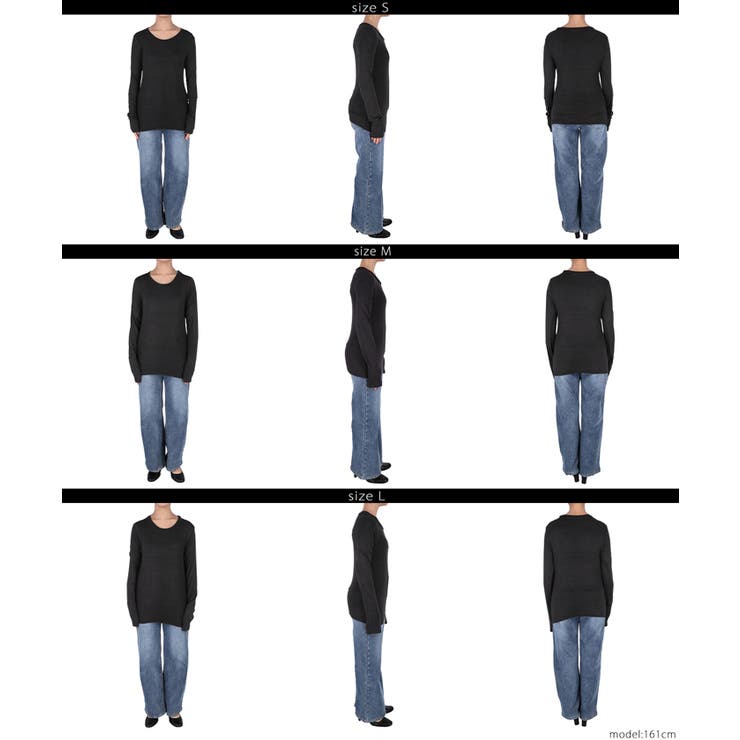 リブクルーネック レディース | coca | 詳細画像26 