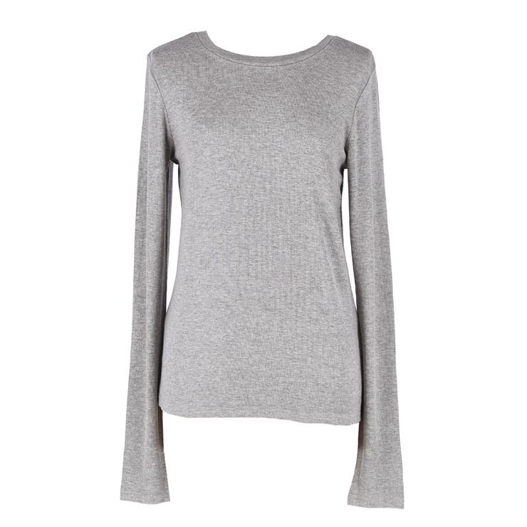 リブクルーネック レディース | coca | 詳細画像4 