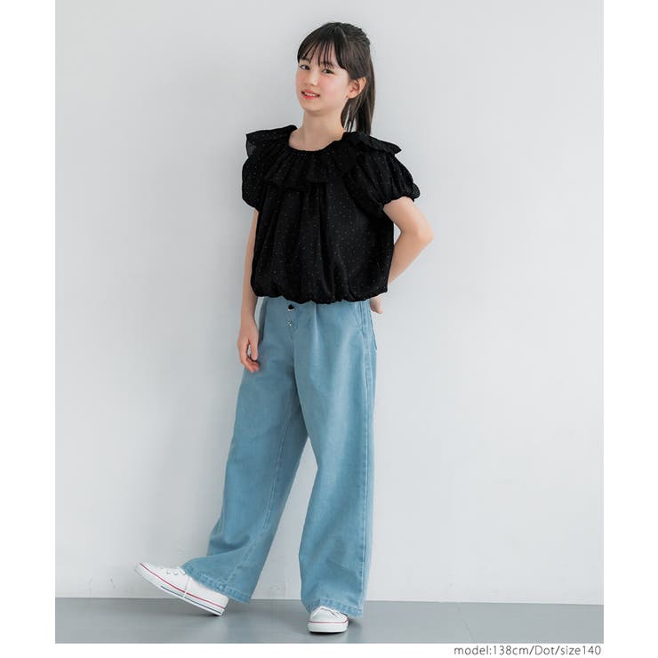 親子お揃いシアーブラウス キッズ | coca | 詳細画像11 