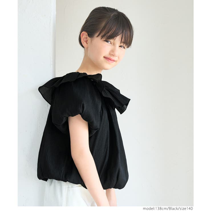 親子お揃いシアーブラウス キッズ | coca | 詳細画像3 