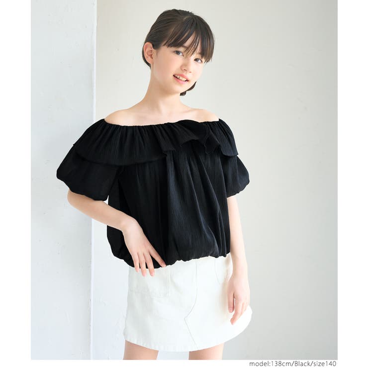 親子お揃いシアーブラウス キッズ | coca | 詳細画像5 