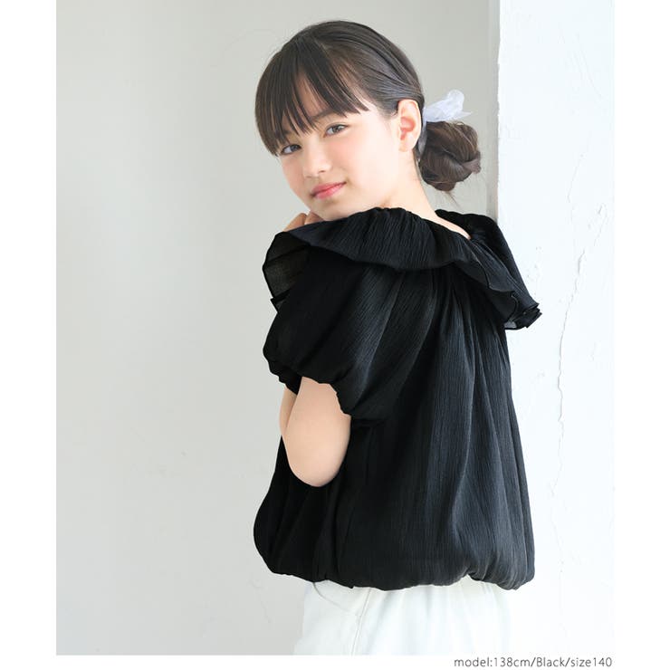 親子お揃いシアーブラウス キッズ | coca | 詳細画像6 