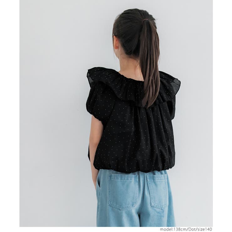 親子お揃いシアーブラウス キッズ | coca | 詳細画像10 