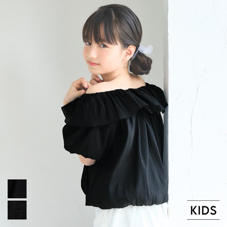 親子お揃いシアーブラウス キッズ | coca | 詳細画像1 