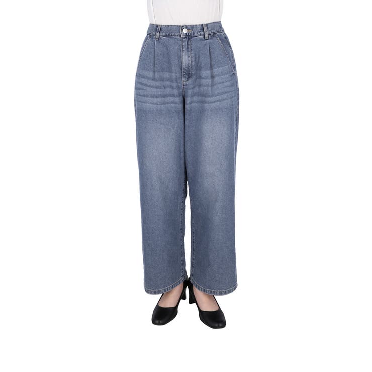 サマーデニムタックパンツ[品番：PA000017088]｜coca（コカ）の
