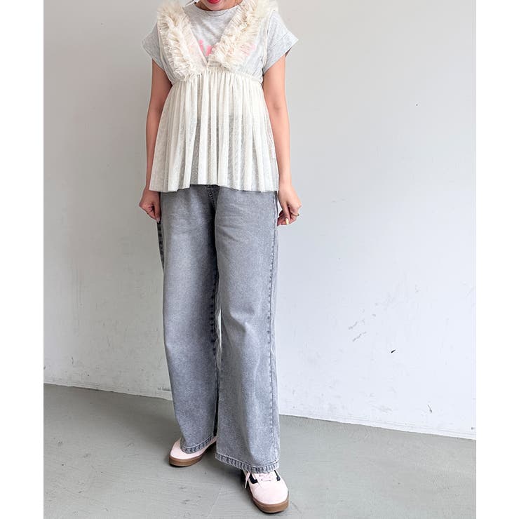 【SUMMER DENIM】サマーデニムウエストゴムイージーパンツ〈26ss新色… | coca | 詳細画像26 