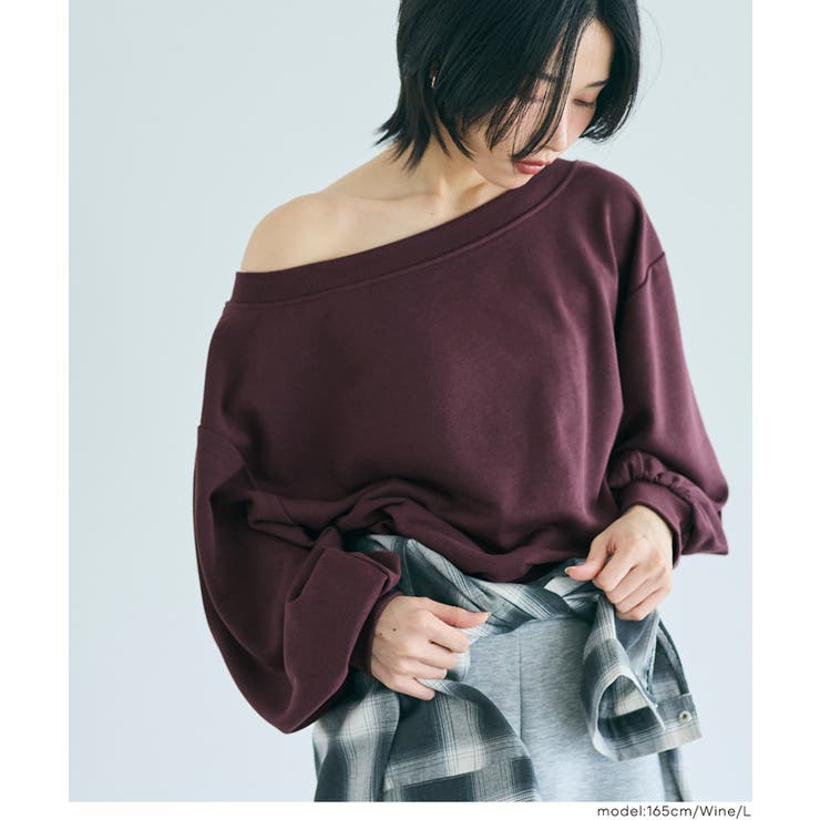 COCO DEAL オフショルダー スウェット セット COCO DEAL オフショルダー スウェット セット 新作紹介