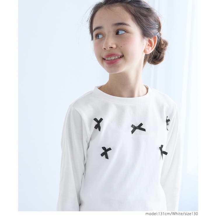 ビスチェ＆リボンTシャツ 2点セット キッズ[品番：PA000016683]｜coca