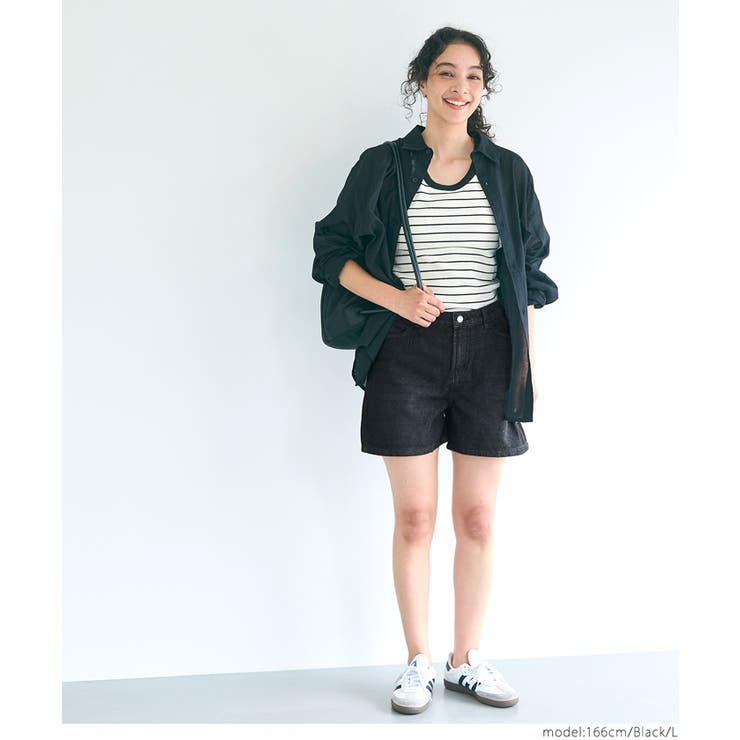 デニムショートパンツ レディース | coca | 詳細画像12 