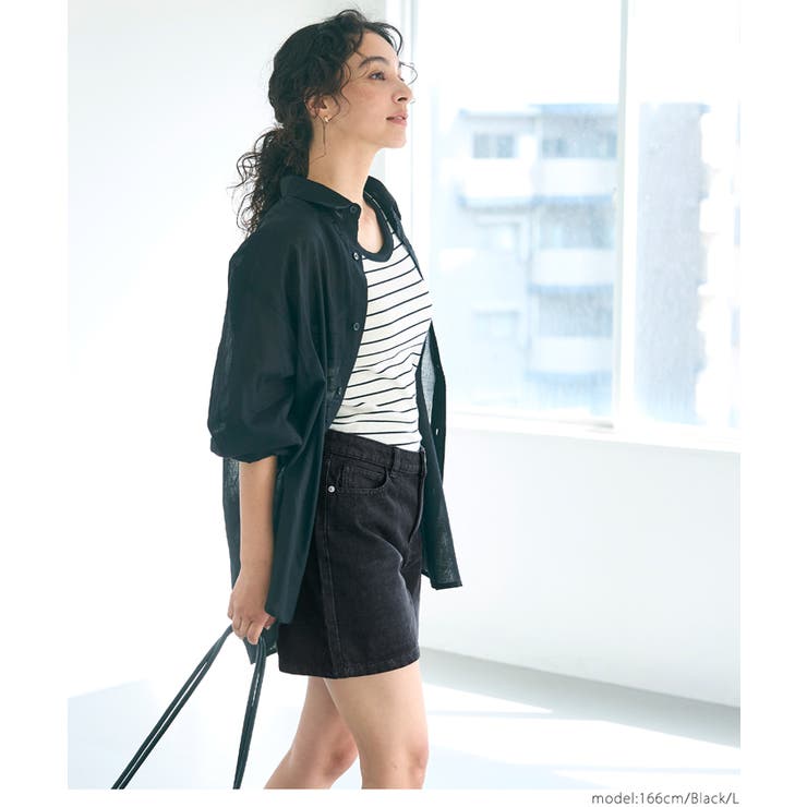 デニムショートパンツ レディース | coca | 詳細画像13 