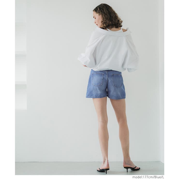 デニムショートパンツ レディース | coca | 詳細画像9 