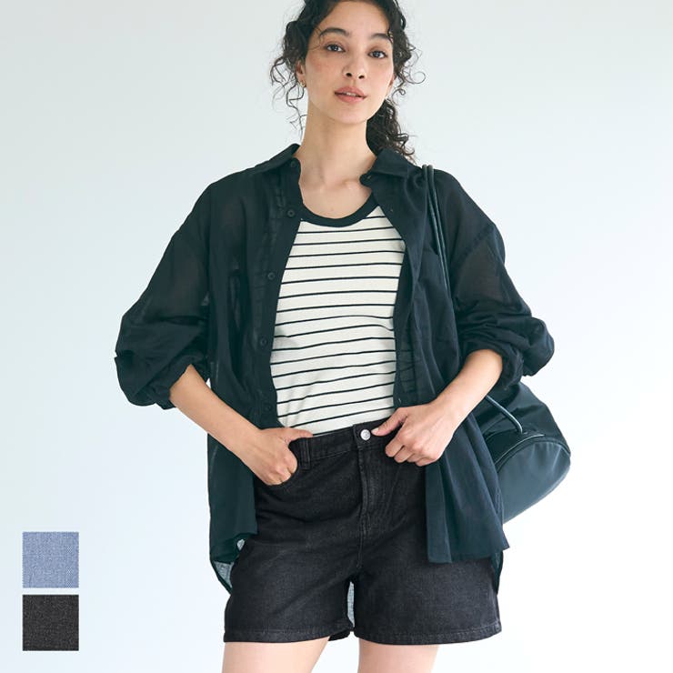 デニムショートパンツ レディース[品番：PA000017005]｜coca