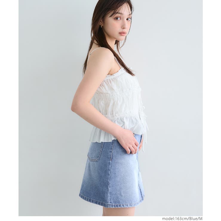 デニムミニスカート レディース[品番：PA000017006]｜coca（コカ