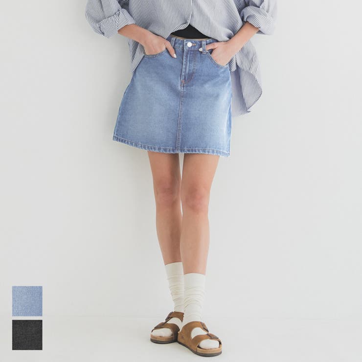 デニムミニスカート レディース[品番：PA000017006]｜coca（コカ