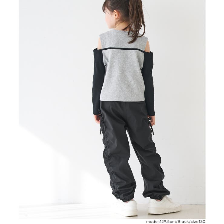 サイドドロストリボンパンツ | coca | 詳細画像5 