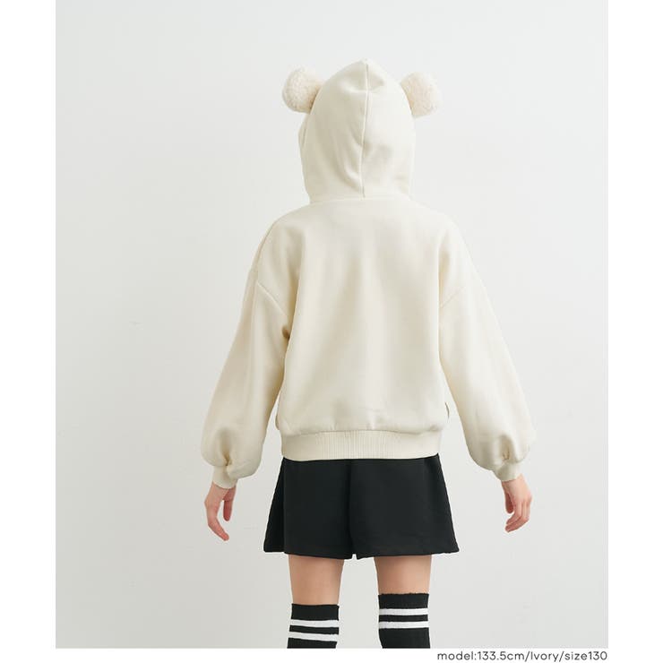 CFIERCE Bear Hoodie Cute Parkaくまパーカー 新品 sleep bear print hoody ユニセックス男女兼用スリープベア熊プリント