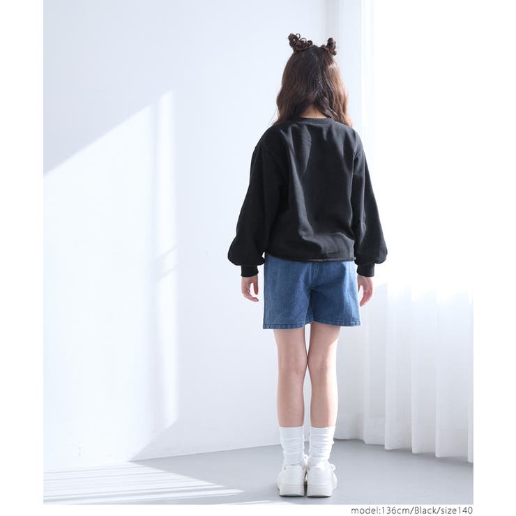 レースアップロゴトップス キッズ | coca | 詳細画像12 