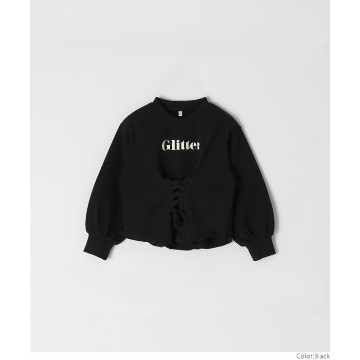 レースアップロゴトップス キッズ | coca | 詳細画像16 