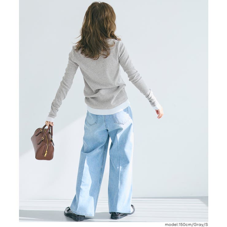 レイヤード長袖カットソー | coca | 詳細画像8 