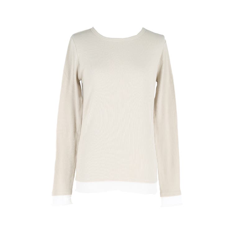 レイヤード長袖カットソー | coca | 詳細画像2 