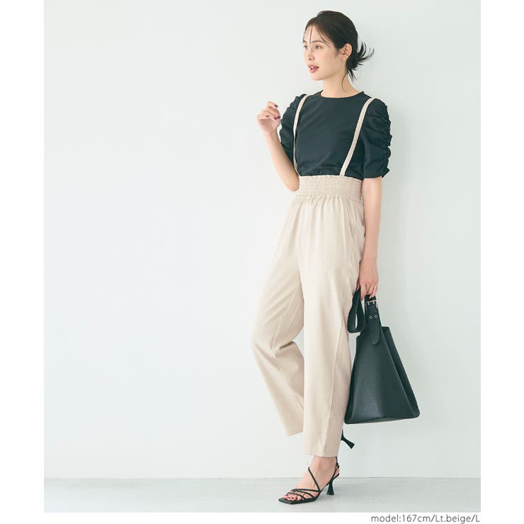 ウエストシャーリングサロペット | coca | 詳細画像8 