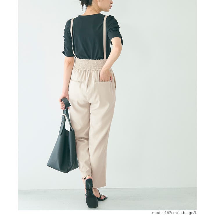 ウエストシャーリングサロペット | coca | 詳細画像9 