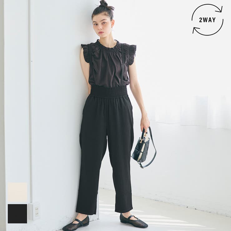 ウエストシャーリングサロペット | coca | 詳細画像1 