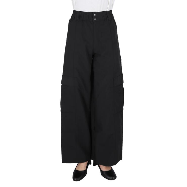 ナイロンワッシャーワイドパンツ レディース | coca | 詳細画像4 