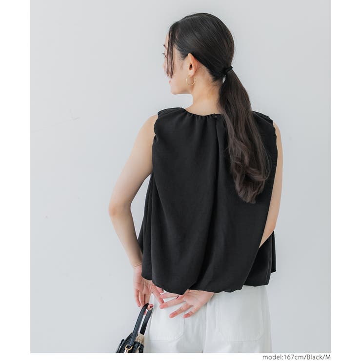 バルーンノースリーブブラウス | coca | 詳細画像12 