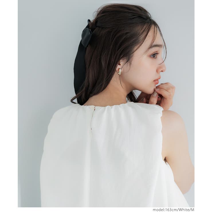 バルーンノースリーブブラウス | coca | 詳細画像18 