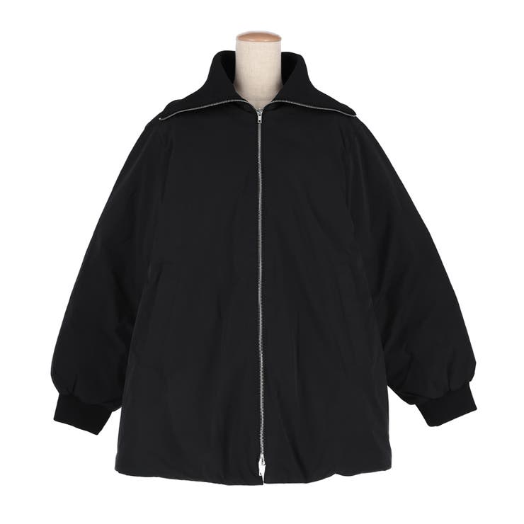 【洗える】 Aラインカールネック中綿コート | coca | 詳細画像3 