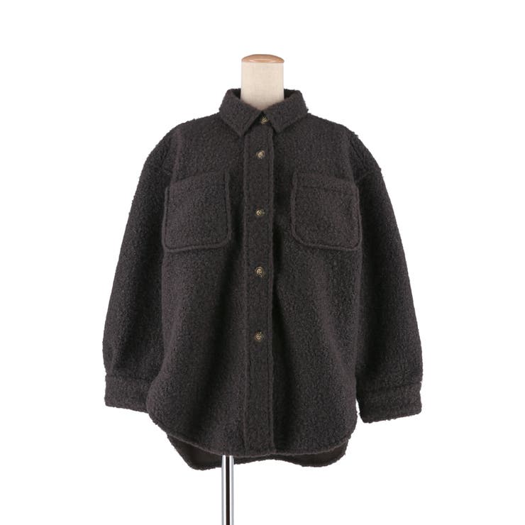 ふんわり上品。大人可愛いプードルボアジャケット | coca | 詳細画像3 