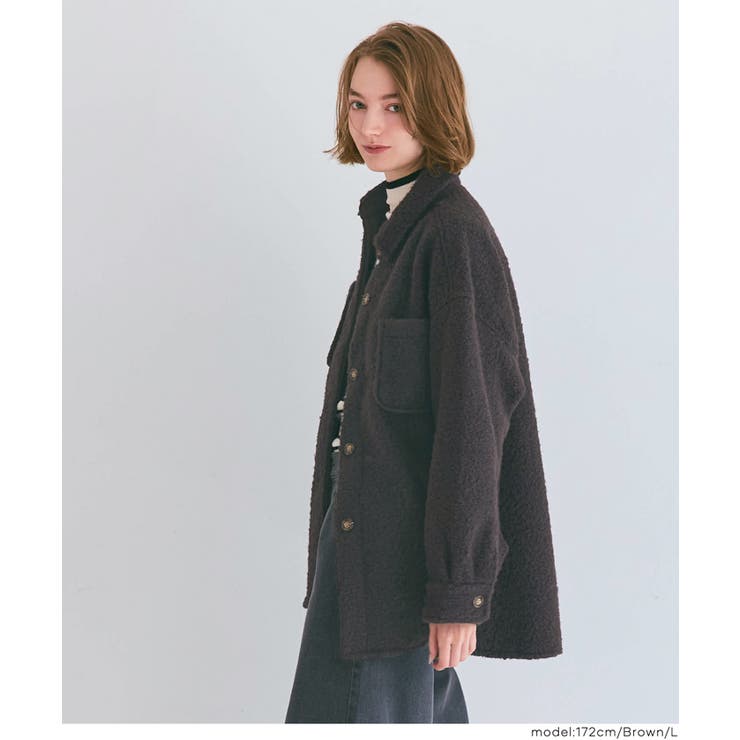 ふんわり上品。大人可愛いプードルボアジャケット | coca | 詳細画像5 