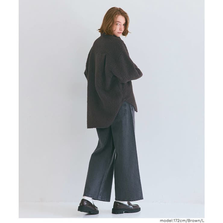 ふんわり上品。大人可愛いプードルボアジャケット | coca | 詳細画像6 