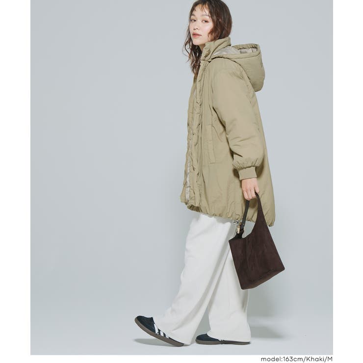 【洗える】中綿ロングブルゾン | coca | 詳細画像11 