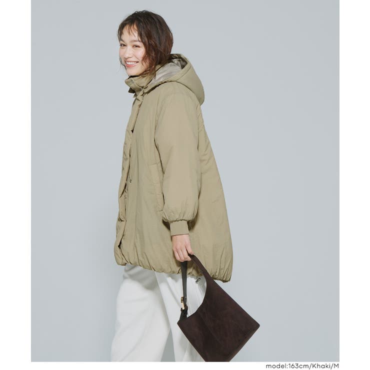 【洗える】中綿ロングブルゾン | coca | 詳細画像13 