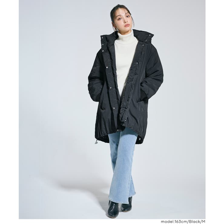 【洗える】中綿ロングブルゾン | coca | 詳細画像15 