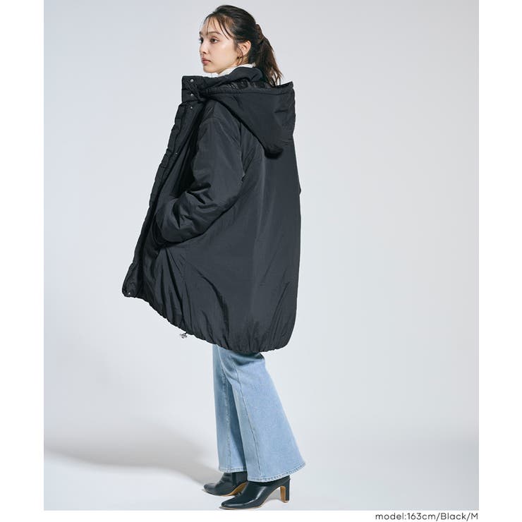 【洗える】中綿ロングブルゾン | coca | 詳細画像16 