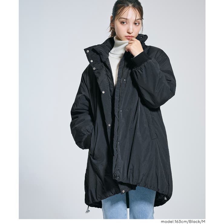 【洗える】中綿ロングブルゾン | coca | 詳細画像17 