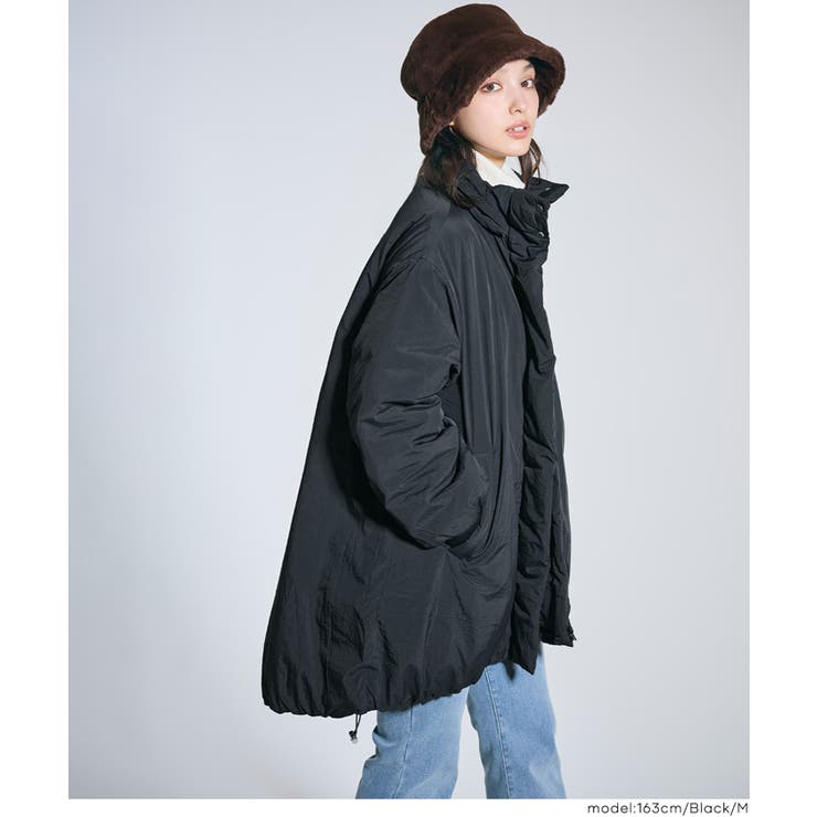 【洗える】中綿ロングブルゾン | coca | 詳細画像19 