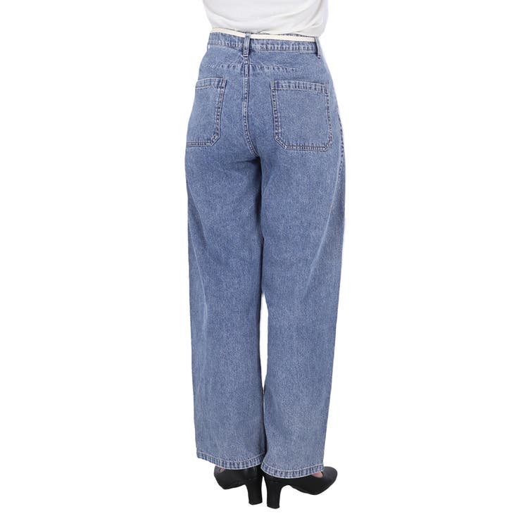 紐付きデニムパンツ レディース | coca | 詳細画像7 