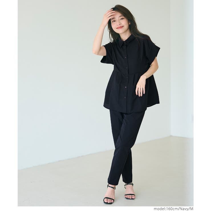 サッカーテーパードパンツ レディース | coca | 詳細画像8 