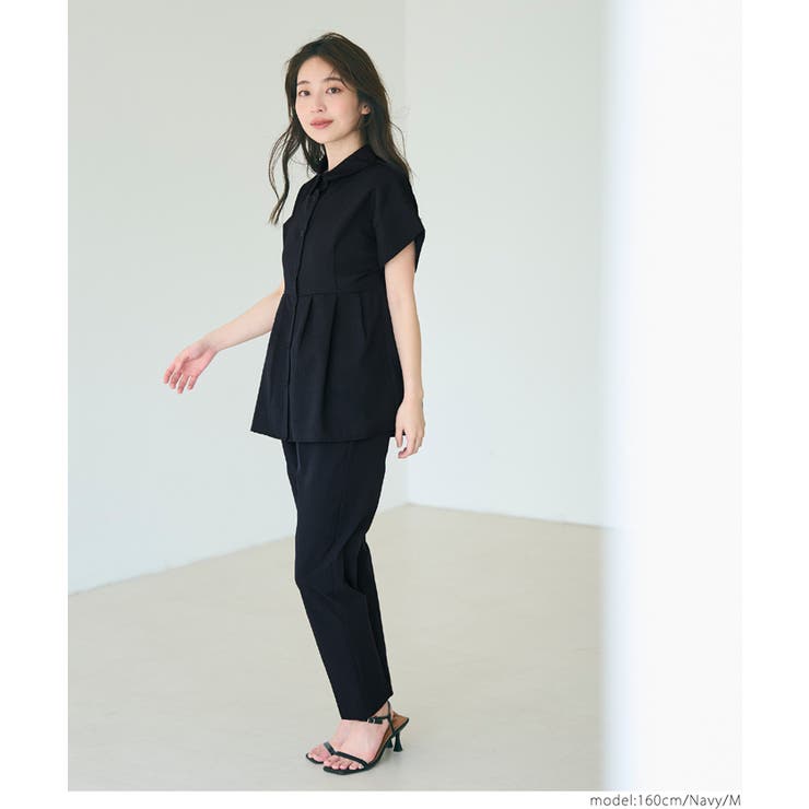 サッカーテーパードパンツ レディース | coca | 詳細画像9 