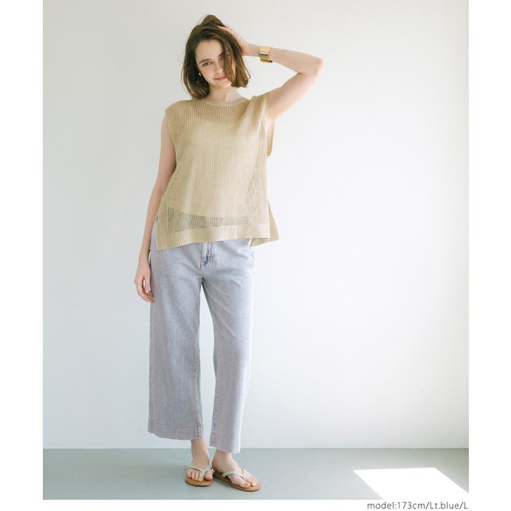 9分丈デニム レディース | coca | 詳細画像8 