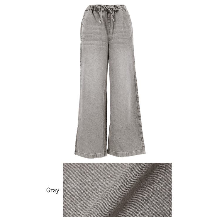 デニムイージーパンツ レディース | coca | 詳細画像18 