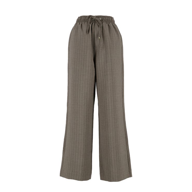 リネンライクイージーパンツ レディース | coca | 詳細画像3 