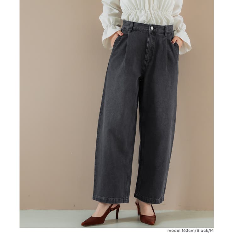 タックデニムパンツ | coca | 詳細画像12 