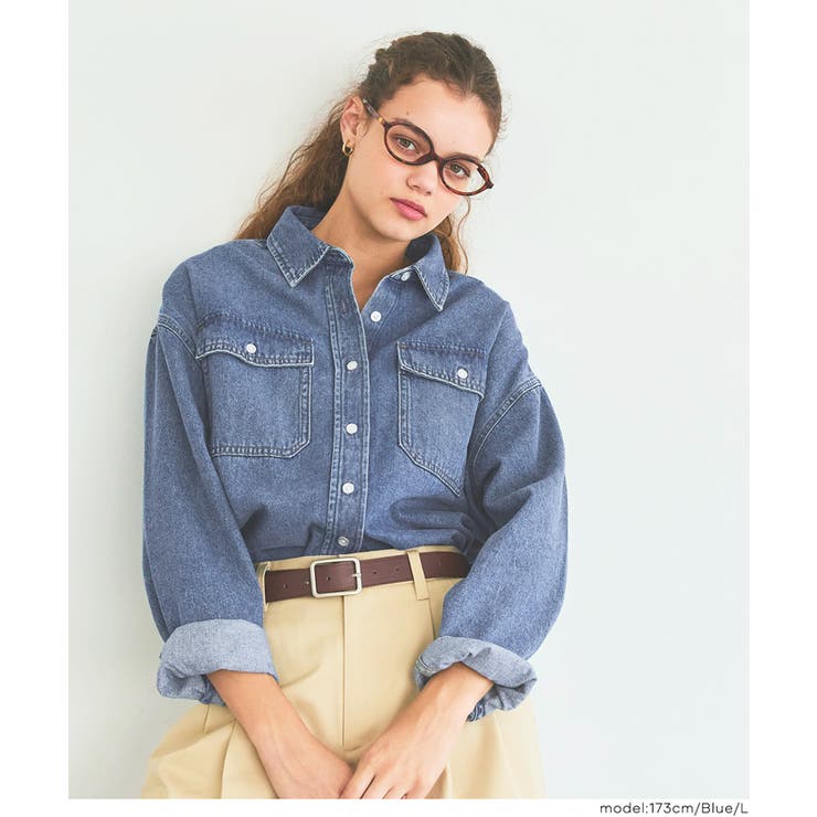 デニムシャツジャケット | coca | 詳細画像11 