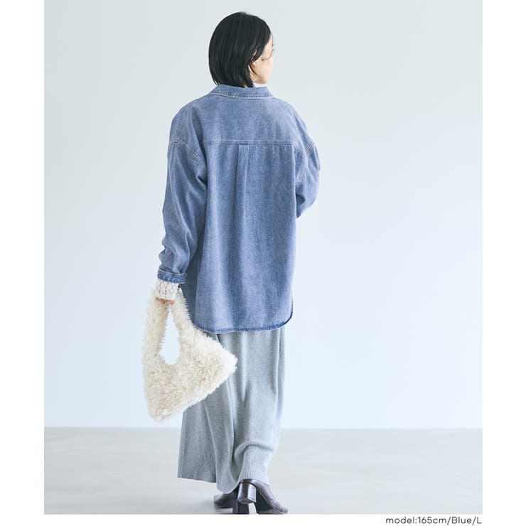 デニムシャツジャケット | coca | 詳細画像16 