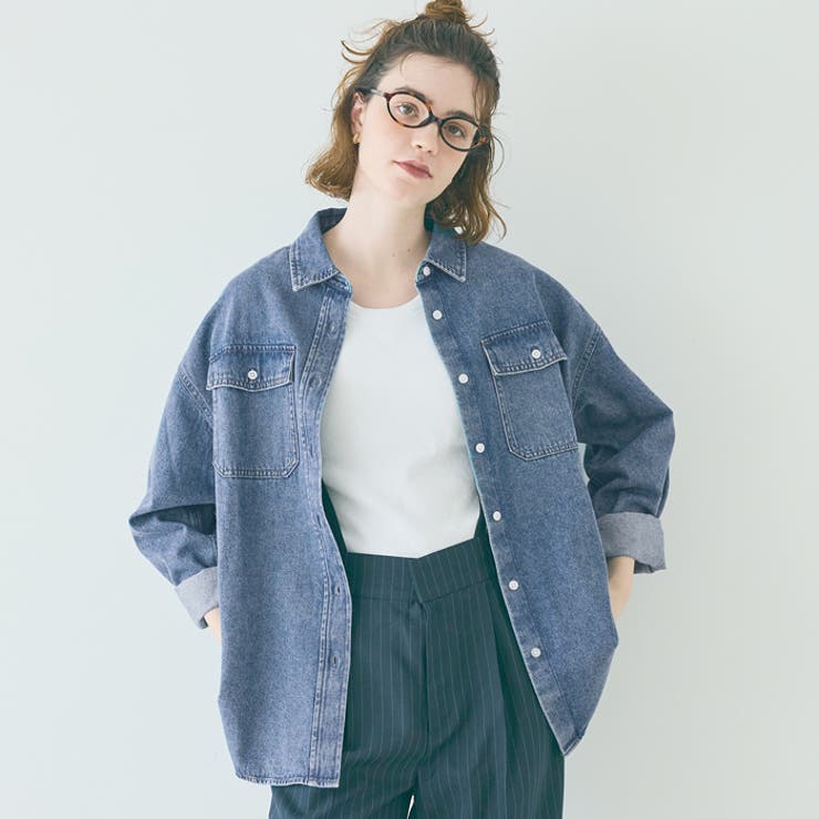 デニムシャツジャケット | coca | 詳細画像1 